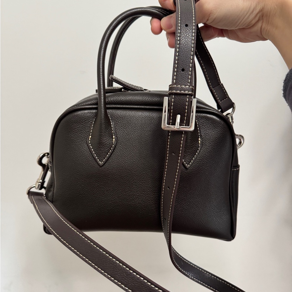 Dark brown Leather Handbag